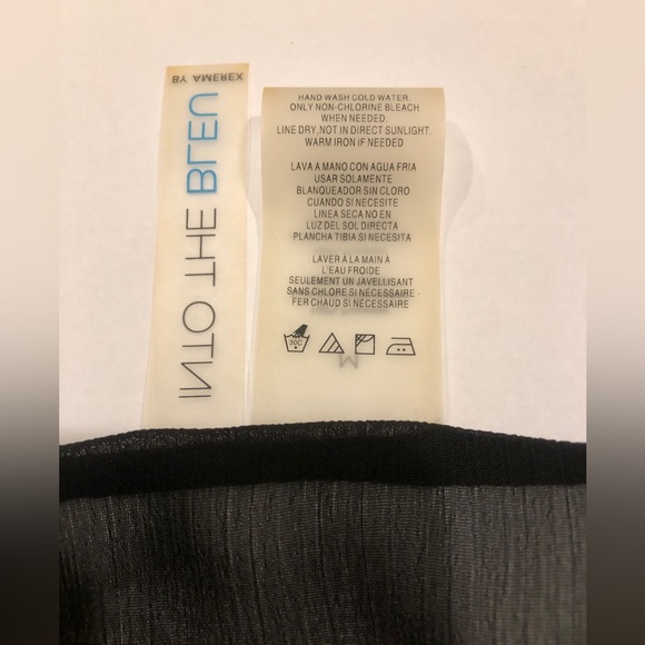 NWOT Swimsuit Cover-up “Into The Bleu” by Amerex - with colorful Pom-Pom trim - Picture 12 of 12